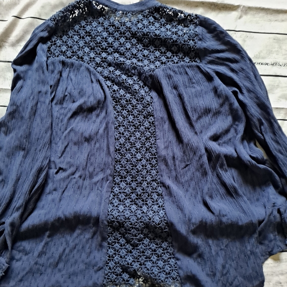 Free People navy blue top - Picture 3 of 3